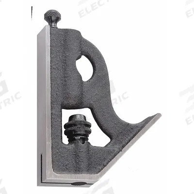 STARRETT Square Head: Head, Wrinkle, Cast Iron Steel - Machinist Combination Square Heads