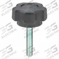 INNOVATIVE COMPONENTS Hand Knob: 5 Point, Plastic w/ Steel Thread, 5/16"-18 Thread, 1.72 in Dia (MPN GN5C1750F4---21). Key specifications — Brand: INNOVATIVE COMPONENTS.