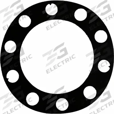 HALTEC Wheel Guard: Wheel Nut Guard, Stud Piloted Wheels, 8 3/4 in Hex Size, 1/32 in Thick - Wheel Nut Guards