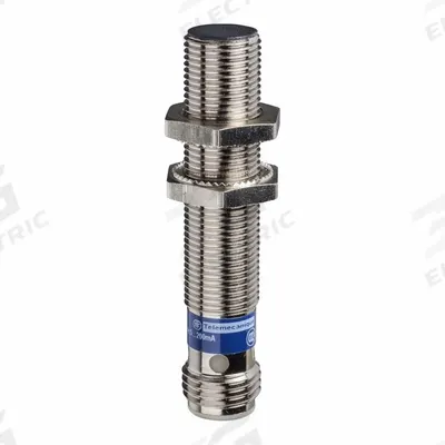 TELEMECANIQUE SENSORS Inductive Cylindrical Proximity Sensor: Built-in Connector, Shielded - Cylindrical Sensors with Built-in Connectors