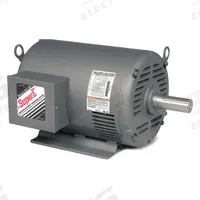 BALDOR General Purpose Motor: Rigid Base Mount, Totally Enclosed Fan Cooled, 1 1/2 hp (MPN EHM3554T). Key specifications — Brand: BALDOR; Nameplate Voltage @ 60 Hz: 230V AC; Full Load Current @ 60 Hz: 2.3/4.6/4.64 A; Nameplate RPM @ 60 Hz: 1,750/1,170 RPM; Motor Enclosure: TEFC.