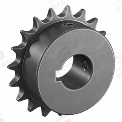 TRITAN Roller Chain Sprocket: 08B, For 1/2 in Chain Pitch, 25 mm Bore Dia, 19 Teeth, Steel (MPN 08BS19H X 25). Key specifications — Brand: TRITAN.