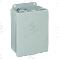 HOFFMAN Enclosure: Steel, 12 in x 10 in x 5 in, NEMA 12/13, Solid Cover, Clamp On (MPN A1210LP). Key specifications — Brand: HOFFMAN; Closure Method: Clamps; Knockouts: Not Included.