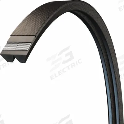 CONTINENTAL V-Belt: 4/8V4250-S, 4 Ribs, 428 in Outside Lg, 4 in Top Wd - 8V Section Banded V-Belts