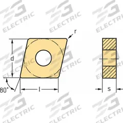 WALTER Diamond Turning Insert: CNMG542-MK5 WKK10S, CNMG160608-MK5 WKK10S (MPN 6353366). Key specifications — attr257732: CNMG542-MK5 WKK10S; attr257733: CNMG160608-MK5 WKK10S.
