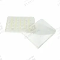 CAPLUGS Tissue Culture Treated Well Plates: Sterile, 24 Wells, 3.5 mL, 85 mm Dia, Square (MPN 333802401FE1). Key specifications — Brand: CAPLUGS; Body Color: Natural; RNase/DNase Free: No; Well Shape: Square; Material: Polystyrene.