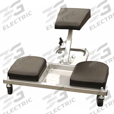 KEYSCO TOOLS Knee Saver Work Seat: Heavy-Duty, Adjustable - Creeper Seats