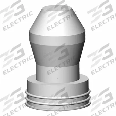 SMC Compression Fitting Nut Insert Bushing: 1/4 in OD Size, Compression - PFA Compression Tube Fittings
