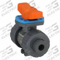 HAYWARD FLOW CONTROL Manual Two-Way Ball Valve: 1/4 in, PVC, Straight, 250 psi Max. Pressure (CWP) (MPN TBH1025A0SV0000). Key specifications — attr1008170: HAYWARD FLOW CONTROL; attr1017899: Locking Tee.
