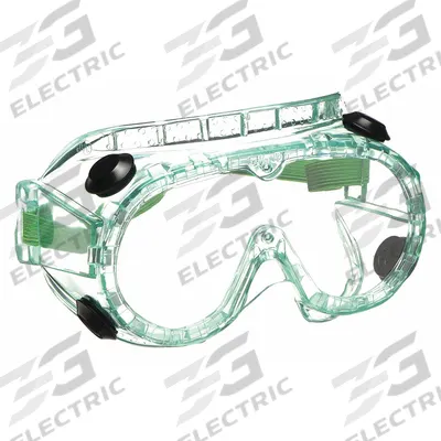 SELLSTROM Safety Goggles: Clear Lens Color, Anti-Fog, Indirect, Elastic Band Material - Basic-Fit OTG Safety Goggles
