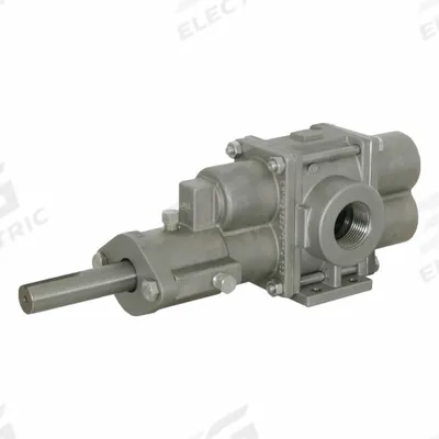 PULSAFEEDER Rotary Gear Pump Head: 316 Stainless Steel Body, 1" FNPT, 21 gpm - Pedestal-Mount Rotary Gear Pumps
