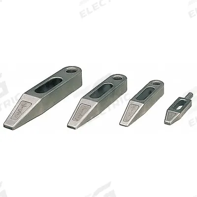 MITEE-BITE PRODUCTS INC Fixture Clamp: For 16 mm Stud Dia, 152 mm L x 30 1/2 mm W x 22 mm H - Threaded-End Setup Clamps