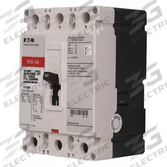 EATON Molded Case Circuit Breaker: 40 A Amps, 18kA at 240V AC, Fixed, ABC, Load Side Lug, Std, EHD (MPN EHD3040). Key specifications — attr217792: EHD; attr196056: 18kA at 240V AC; attr196057: Fixed; attr196058: ABC; attr196059: Load Side Lug; attr196061: 100A/F.
