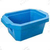 Ice Bucket with Lid: 4 L Capacity, Rectangular, Polyurethane Foam, Blue, 6 in Overall Ht (MPN 455023B). Key specifications — Color: Blue; Material: Polyurethane Foam; Brand: GLOBE SCIENTIFIC; Product Type: Ice Bucket with Lid; Shape: Rectangular.