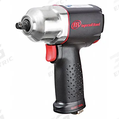 INGERSOLL RAND Air Impact Wrench: Full-Size, 3/8 in Drive, Pistol-Grip, Square - Pistol-Grip Air-Powered Impact Wrenches with Standard Anvils