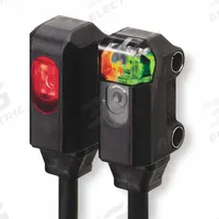 OMRON Photoelectric Sensor Set: Non-Terminated Cable, 12-24V DC, PNP (MPN E3T-ST14). Key specifications — DC Supply Voltage Rating: 12-24V DC; Brand: OMRON.