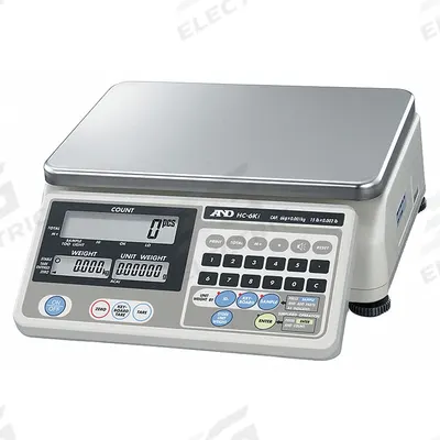 A&D WEIGHING Industrial Bench Scale: 8 1/4 in x 11 3/4 in, Not IP Rated, Integrated - Compact Bench Scales