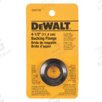 DEWALT Diamond Wheel Flange: For Use With Cut-Off Blades/Wire Wheels (MPN DW4706). Key specifications — attr1254963: DEWALT; attr1254938: Replacement Part; attr1254942: Diamond Wheel Flange; attr1254941: Cut-Off Blades; attr1254943: Type 1 Cutoff Wheels.