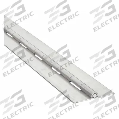 APPROVED VENDOR Piano Hinge: Aluminum, 48 in Leaf Ht - Full Surface-Mount Piano Hinges