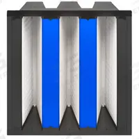 GRAINGER V-Bank Air Filter: 12 in x 24 in x 12 in, Fiberglass, Single Header, 4 Vs, MERV 14 (MPN 911TA6). Key specifications — Brand: GRAINGER; Frame or Header Material: Plastic; Media Material: Fiberglass; Filters Out: Insecticide Dust.