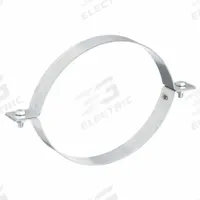 Duct Hanger: 7 in Duct, Steel, 9 in Lg, 7 in Wd (MPN 8010004261). Key specifications — Includes: (2) Piece Hanger; Brand: NORDFAB; Base Material: Steel; For Duct Shape: Round.