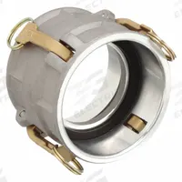 Cam and Groove Coupling: 4 in Coupling Size, 100 psi Max. Working Pressure @ 70 F, Nitrile (MPN 400-DD-AL). Key specifications — Fitting Type: Female Coupler x Female Coupler; Gasket Material: Nitrile; Brand: DIXON VALVE & COUPLING.