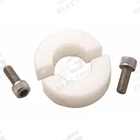 RULAND MANUFACTURING Shaft Collar: 2-Piece, Metric with Inch Bore, Round, Clamp-On, 15 mm Collar Wd (MPN MSP-15E-P). Key specifications — Brand: RULAND MANUFACTURING.