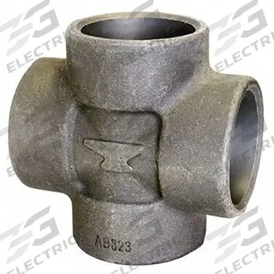 ANVIL Metal Pipe Cross: 1 1/4 in x 1 1/4 in x 1 1/4 in x 1 1/4 in, 1,500 psi @ 150°F - Socket Weld High-Pressure Pipe Fittings