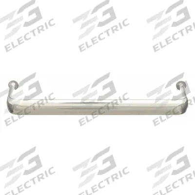 SUGATSUNE Pull Handle: Threaded Holes, Stainless Steel, Silver, #6-32 Screw Size - Standard Pull Handles