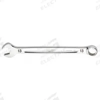 MILWAUKEE Combination Wrench: Chrome Vanadium Steel, Chrome, 13 mm Head Size, 7 in Overall Lg, Std (MPN 45-96-9513). Key specifications — attr309539: 13 mm; attr309567: Yes; attr324930: MILWAUKEE.