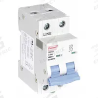 DAYTON IEC Supplementary Protector: 10 A Amps, 7.5kA at 480V AC, Screw Clamp, NDB2-63, 480V AC, C (MPN 5ZUV7). Key specifications — Terminal Connection: Screw Clamp; AC Voltage Rating: 480V AC; Curve Type: C; DC Voltage Rating: Not Rated; Max. AIR Rating: 7.5kA at 480V AC; Series: NDB2-63; Brand: DAYTON.