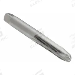 CLE-LINE Spiral Point Tap: #0-80 UNF, H2 / 2B, 2 Flute, Plug Chamfer, High Speed Steel (MPN C00775)