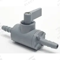 APPROVED VENDOR Manual Two-Way Ball Valve: 1/2 in, PVC, Straight, Barb x Barb, Full Port Ball Port (MPN 5743690). Key specifications — Brand: APPROVED VENDOR; Handle: Wedge.