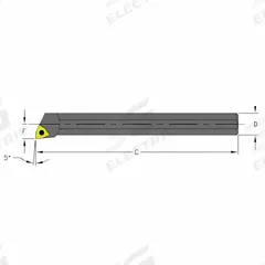 ULTRA-DEX USA Indexable Boring Bar: A08M SWLCR2 (MPN 957-000-079). Key specifications — attr257292: A08M SWLCR2.