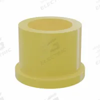 BUNTING BEARINGS Flanged Sleeve Bearing: PTFE, 5/8 in Bore, 7/8 in OD, 3/4 in Overall Lg, Yellow (MPN BJ5F101406). Key specifications — Brand: BUNTING BEARINGS; Color: Yellow.