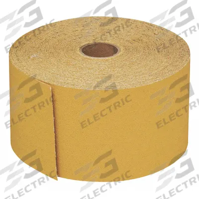 3M Sandpaper Roll: 2 3/4 in W x 90 ft L, Aluminum Oxide, P120 Grit, A Wt Paper - Adhesive-Backed General Purpose Sanding Rolls for All Surfaces