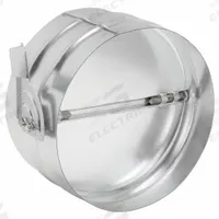 12"dia GSteel Manual Balancing Dampr: 12 in Duct, 6 3/8 in L, Steel, Locking Manual Quadrant (MPN 2TFY1). Key specifications — Includes: Locking Manual Quadrant; Brand: DAYTON; Maximum Air Velocity: 2000 fpm; Mounting Position: Horizontal.