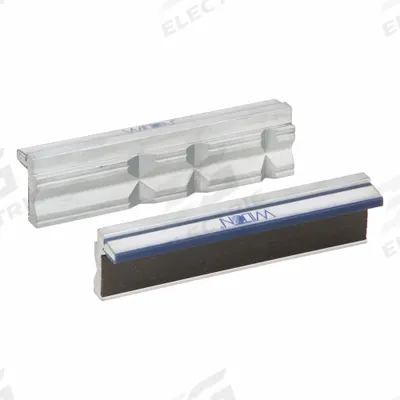 WILTON Magnetic Jaw Cap: Aluminum, For 5 in Vise Jaw Wd, 5 in Jaw Cap Wd, 5 in Jaw Cap Lg - Magnetic Vise Jaw Caps