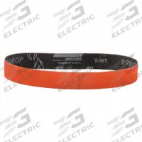 NORTON Sanding Belt: 1 1/8 in W x 21 in L, Ceramic, 80 Grit, Y Wt Polyester Backing, Blaze R980P (MPN 66261010042). Key specifications — Brand: NORTON; Series: Blaze R980P.