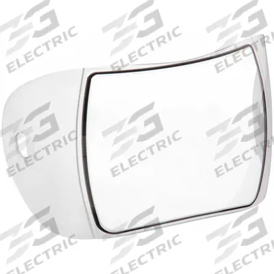 OPTREL Front Lens Cover: Clear, W0, 9 27/32 in Plate Lg, 8 21/32 in Plate Wd, Sphere Series - Welding Lens Covers & Protection Plates
