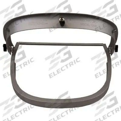 BULLARD Face Shield Bracket: Band Attachment Type, Aluminum - Bullard Hard Hat Adapters for Face Shields