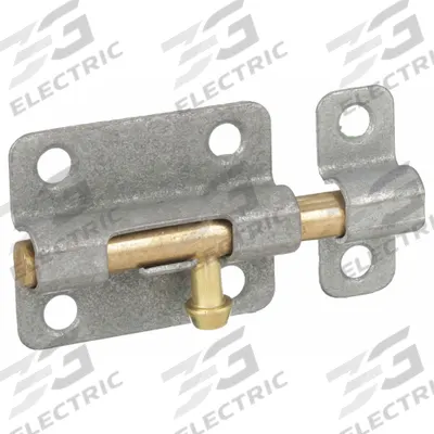Grainger Door Bolt: Barrel Bolt, 1/2 in Ht, 1 7/16 in Wd, 2 1/2 in Lg - Door Bolts