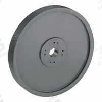 APPROVED VENDOR V-Belt Pulley: 5V5000, 6 Groove, 50 in OD, Bushed Bore, M, For 5V/5VX Belt Section (MPN 65V5000M). Key specifications — Pulley Industry Number: 5V5000; Pitch Diameter: 50.0 in (5V); For Belt Section (broad, with similar types): 5V or 5VX.