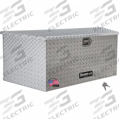 BUYERS PRODUCTS Trailer Tongue: Aluminum, Silver, 17 in Overall Dp, 18 11/32 in Overall Ht - A-Frame Trailer Tongue Boxes