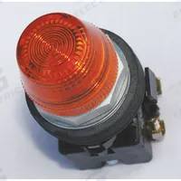 EATON Pilot Light: 30 mm Panel Mounting Size, Amber, LED, 120 V AC Max Volt Rating (Supply) (MPN HT8HBAL1). Key specifications — Series: HT800; Brand: EATON; Includes Push-To-Test: No Push-To-Test Included.
