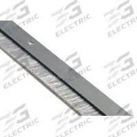 NATIONAL GUARD Door Sweep: Brush Insert, Aluminum, 48 in Lg, 1 1/4 in Wd, Aluminum (MPN B606A-48). Key specifications — Brand: NATIONAL GUARD.