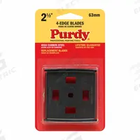 PURDY Scraper Blade: Carbon Steel, 2 1/2 in Blade Wd (MPN 144900535). Key specifications — attr1004951: PURDY.