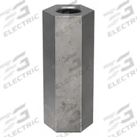 APPROVED VENDOR Standoff: Metric, Female x Female, Hex, Steel, Not Graded, Zinc-Plated, 6H, 100 PK (MPN M11396.030.0015). Key specifications — Thread Style: Fully Threaded; Brand: APPROVED VENDOR.