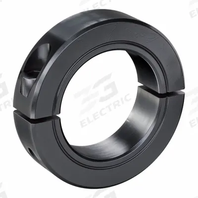 RULAND MANUFACTURING Shaft Collar: 2-Piece, Inch, Round, Clamp-On, 1 7/16 in Bore Dia - Steel Shaft Collars