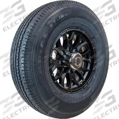 HI-RUN Trailer Tire Assembly: Street Tire and Wheel Assembly, ST235/85R16 Tire Size - Street Tire & Wheel Assembly